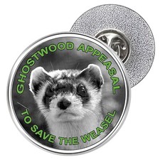 Save The Pine Weasel Metal