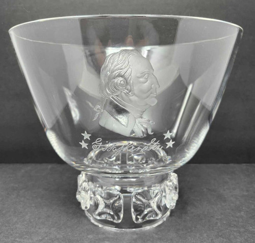 Steuben crystal intaglio - crystal,