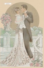 Art Deco Wedding Cross stitch