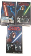 Star Wars Trilogy VHS Widescreen Set THX Digitally Mastered T2750 D52