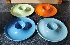 Melamine Plastic Egg Cups x 4