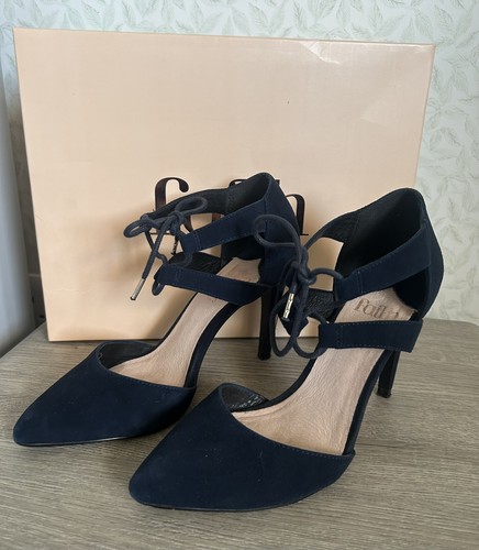 Faith navy blue suede - faith,