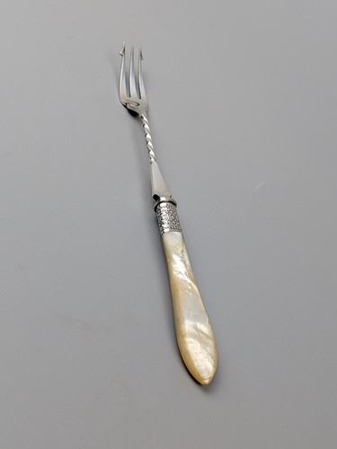 Antique mother pearl pickle - of,
