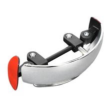 Auto Motorcycle Rearview Mirror Chrome 180 Ultra Wide Angle Central Windshield