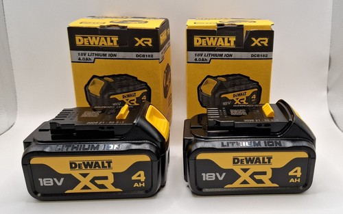 Dewalt 18v 4ah - 2x,
