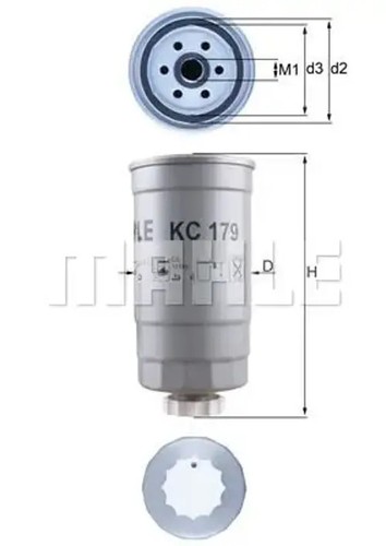 Fuel filter spin - fuel, spin-on