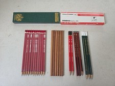25 Pencils Vintage  RARE Vintage Graphics Berol Schwan Stabilo Rowney Staedtler 