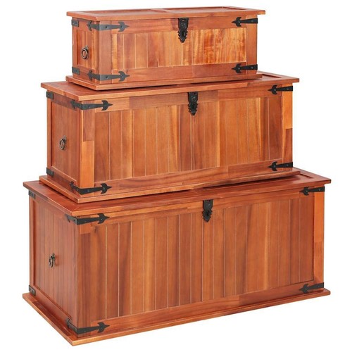 Wooden storage chest trunk - storage,
