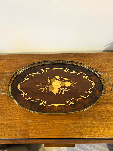 Italian sorrento inlaid - italian, wood