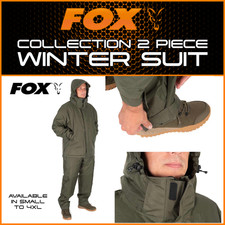 FOX COLLECTION 2 PIECE WINTER SUIT - ALL SIZES | NEW - CARP/COARSE FISHING