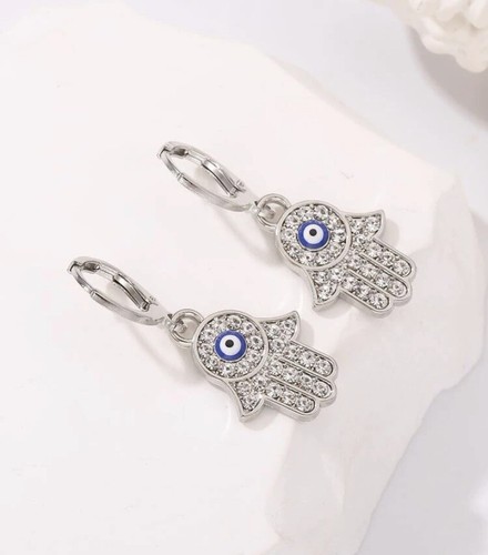 Hand hamsa earrings - of,