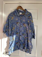 disney Tangled Cast and Crew Hawaiian Shirt RARE