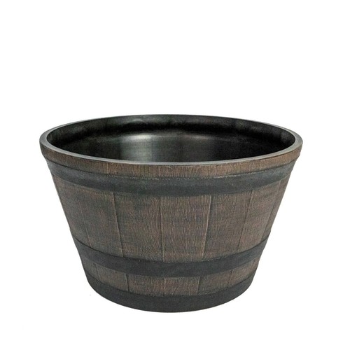 Wooden oak half - t&m, whiskey