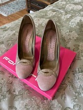 Fornarina Pink suede healed