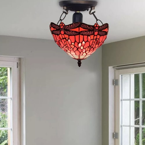 Ceiling lamp antique tiffany - ceiling,
