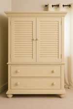 Vintage Solid Wood Armoire TV Cabinet / Wardrobe – Versatile & Beautifully Built