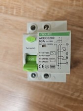 ROLEC B Type 63A Single Phase Residual Current Circuit Breaker with OL Protectio