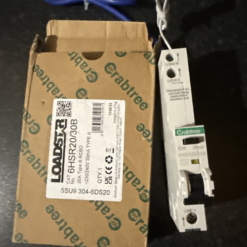 Crabtree loadstar 6hsr20 - loadstar, 6hsr20/30b