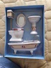 Dolls house white porcelain - dolls,
