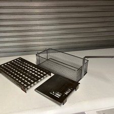 Catering Chip Basket Stainless Steel With Catering Tray Under Chip Basket