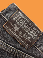 Vintage 1991  Levis 615 Orange