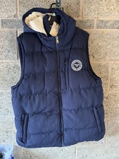 Mens Soul Cal & Co Navy Gilet