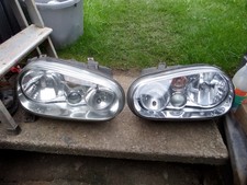 MK4 GOLF GTI HEADLIGHTS WITH FOGS PAIR VOLKSWAGEN