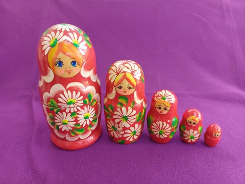 Set wooden russian dolls - set, of