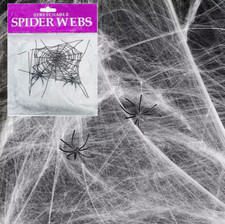 HALLOWEEN SPIDER WEB WEBBING