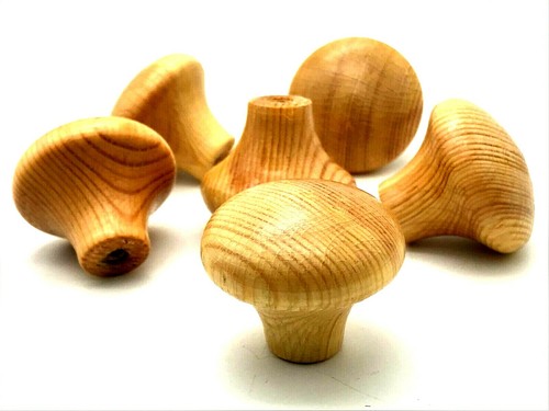 Pine knobs 40mm antiqued - pine,