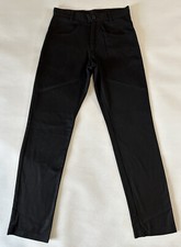 Men/Teen-boys NEXT Straight Fit Jeans-style Chino Trousers W26 L30” Black