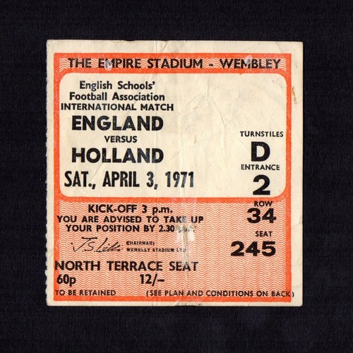 1971 england holland - england,