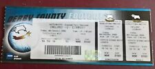 ENGLAND UNDER 21 v GERMANY AT  DERBY COUNTY F C UNUSED TICKET 2000 / 01  