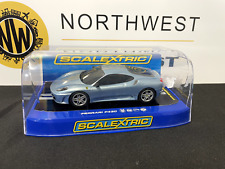 SCALEXTRIC c3067 FERRARI F430 AZZURRO MET CAR