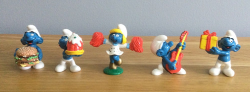 Mcdonalds peyo 96 smurf - x, ‘96