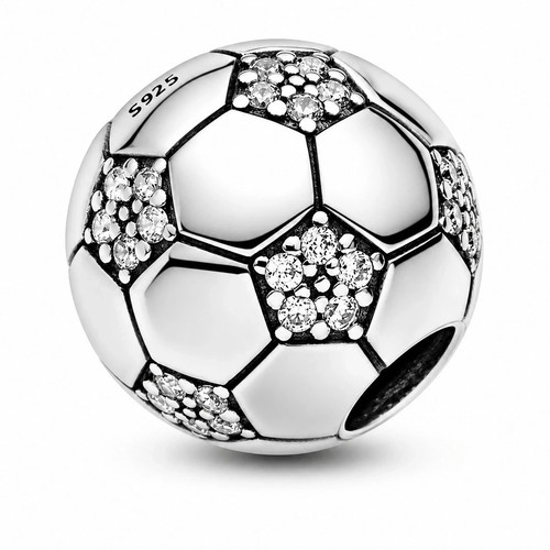 S925 sterling silver football - s925,