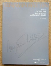 Benjamin Britten - Complete Folksong Arrangements (High Voice): 61 Songs + Piano