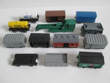Trackmaster Thomas the Tank Engine Carriages Bundle - Milk, Fuel, Mail, Crane