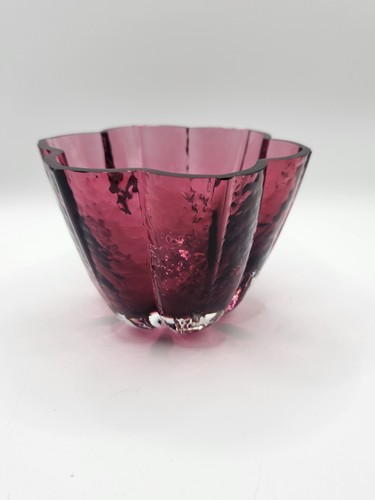 Vintage cranberry pink - pink, heavy