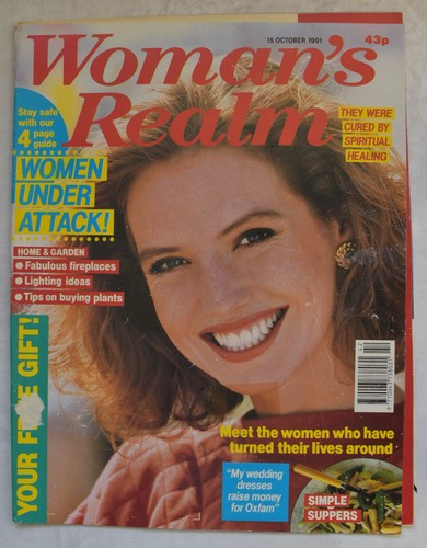 Woman realm october 1991 - woman's, realm: