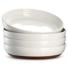 Large Porcelain Pasta Bowl Set