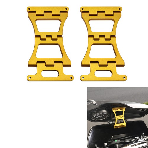 Yellow saddlebag hinge - saddlebag,