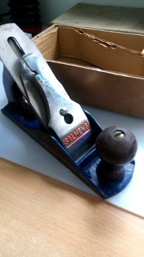 Vintage salmen 4 - salmen’s, wood