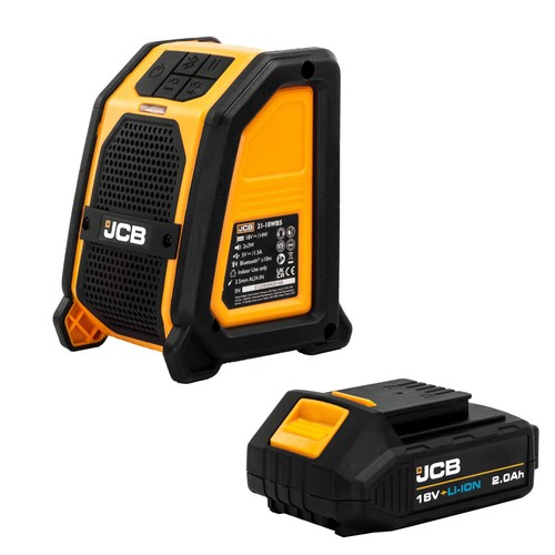 Jcb 18v bluetooth site speaker - bluetooth,