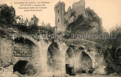 Lavardin loir cher ruines - lavardin, loir-et-cher