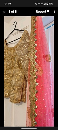Absolutely stunning lehnga - absolutely,
