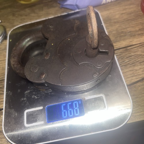 Antique heavy cast - heavy, iron