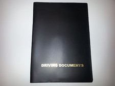 --A5 BLACK CAR DOCUMENT HOLDER