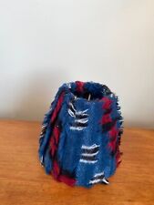 Homemade tartan lamp shade