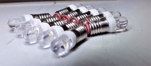 10x les led miniature - 10x, 6v